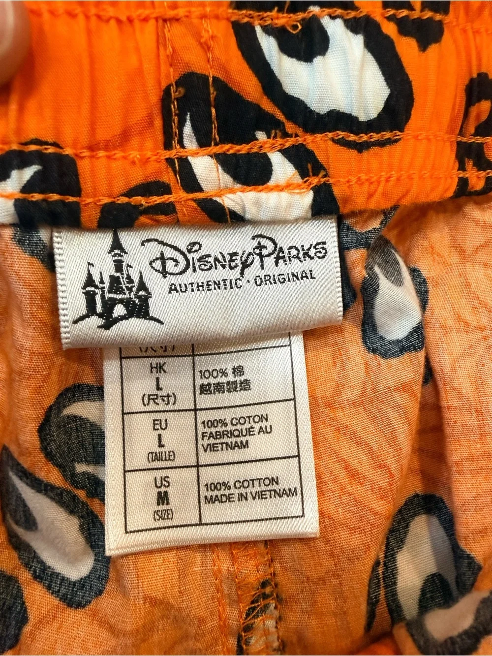 Disney Parks Unisex Sz M Orange Pajama Pants Halloween Boo Eyes
Haunted Mansion - Picture 3 of 5